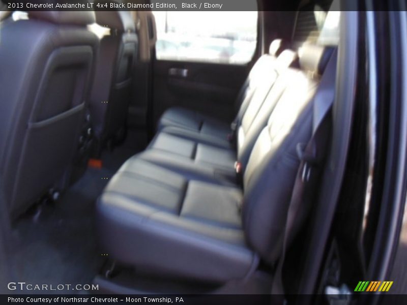 Black / Ebony 2013 Chevrolet Avalanche LT 4x4 Black Diamond Edition