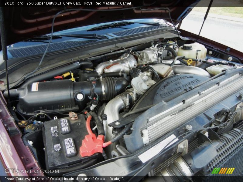  2010 F250 Super Duty XLT Crew Cab Engine - 6.4 Liter OHV 32-Valve Power Stroke Turbo-Diesel V8