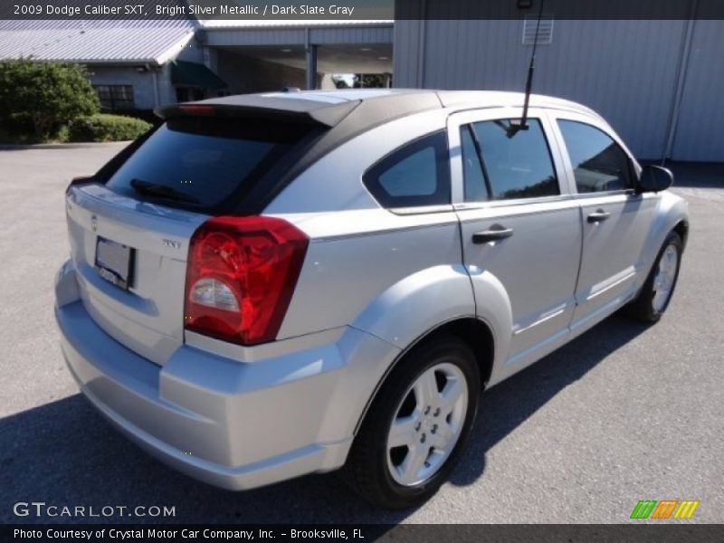 Bright Silver Metallic / Dark Slate Gray 2009 Dodge Caliber SXT