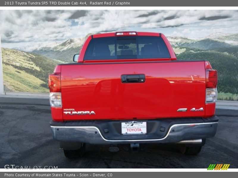 Radiant Red / Graphite 2013 Toyota Tundra SR5 TRD Double Cab 4x4