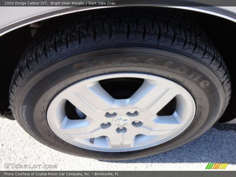 Bright Silver Metallic / Dark Slate Gray 2009 Dodge Caliber SXT