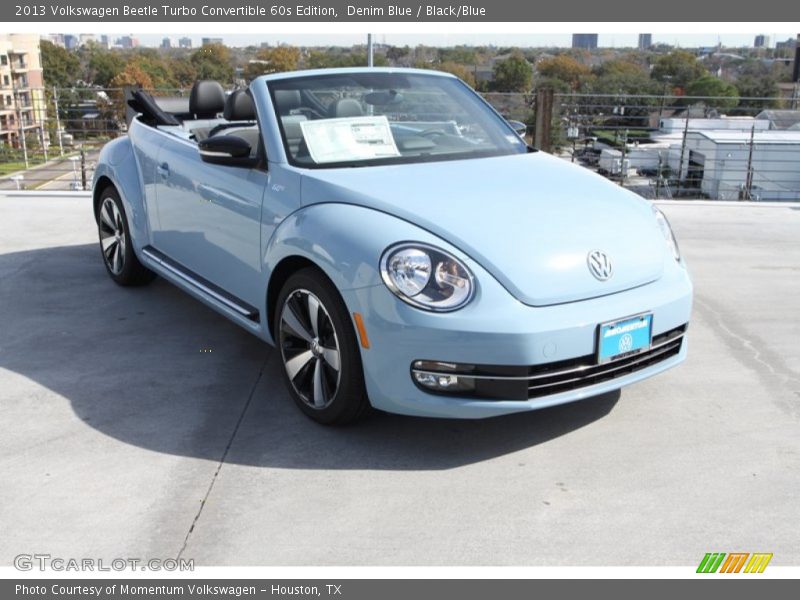 Front 3/4 View of 2013 Beetle Turbo Convertible 60s Edition