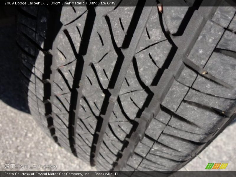 Bright Silver Metallic / Dark Slate Gray 2009 Dodge Caliber SXT