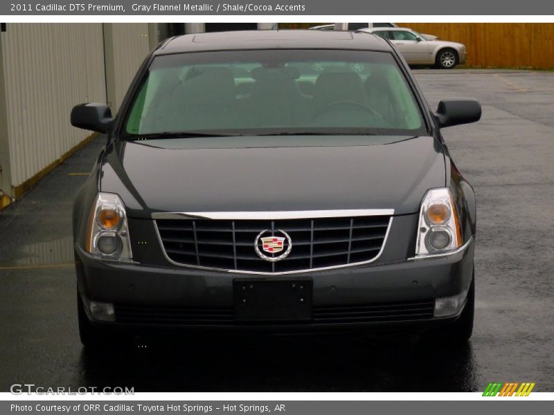 Gray Flannel Metallic / Shale/Cocoa Accents 2011 Cadillac DTS Premium