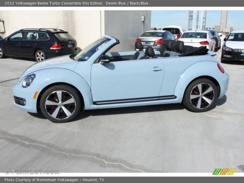  2013 Beetle Turbo Convertible 60s Edition Denim Blue