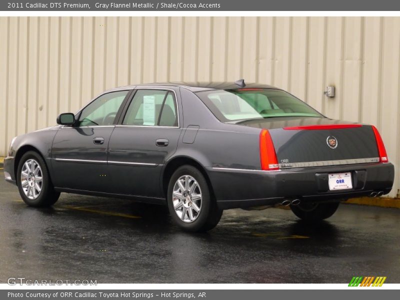 Gray Flannel Metallic / Shale/Cocoa Accents 2011 Cadillac DTS Premium