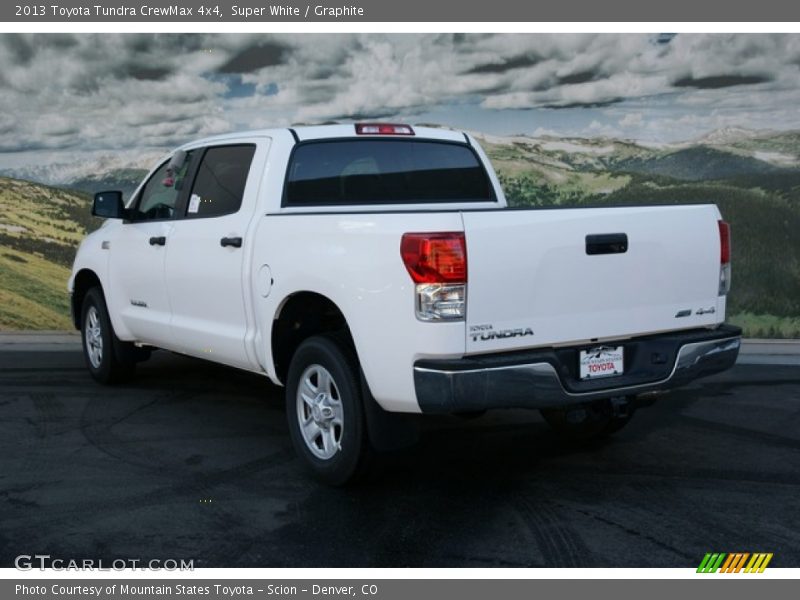 Super White / Graphite 2013 Toyota Tundra CrewMax 4x4