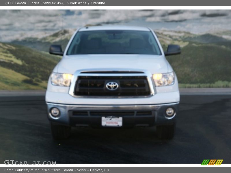 Super White / Graphite 2013 Toyota Tundra CrewMax 4x4