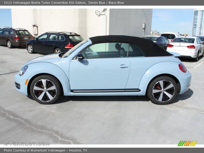  2013 Beetle Turbo Convertible 60s Edition Denim Blue