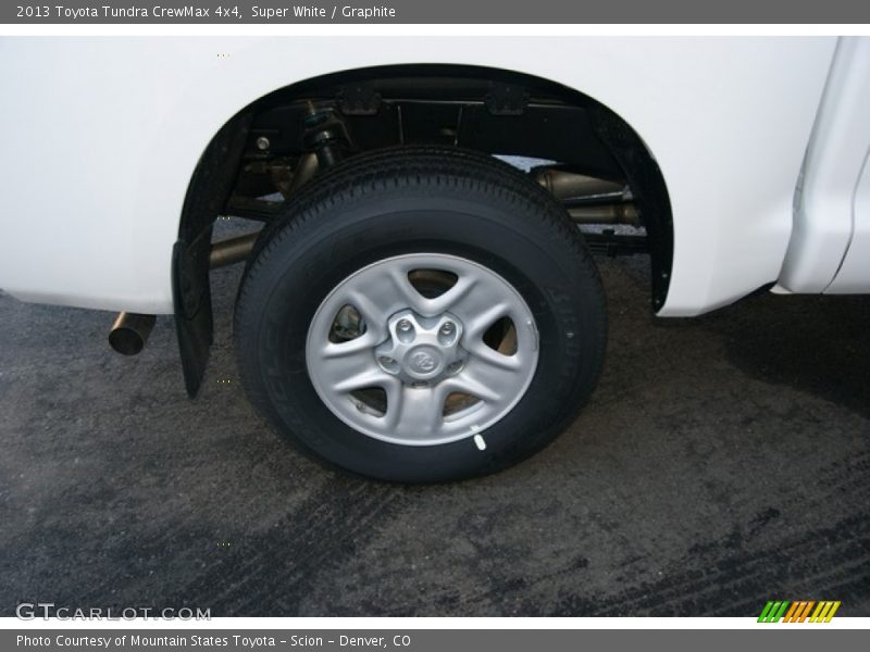 Super White / Graphite 2013 Toyota Tundra CrewMax 4x4