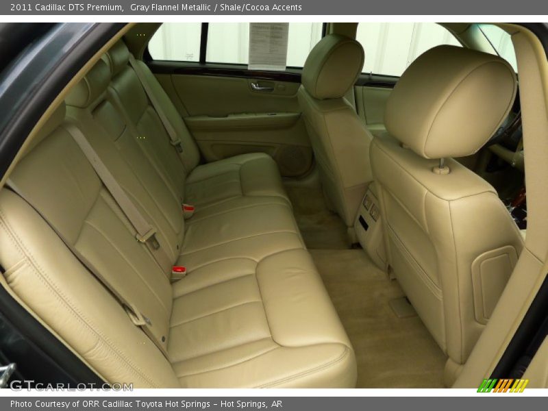 Rear Seat of 2011 DTS Premium
