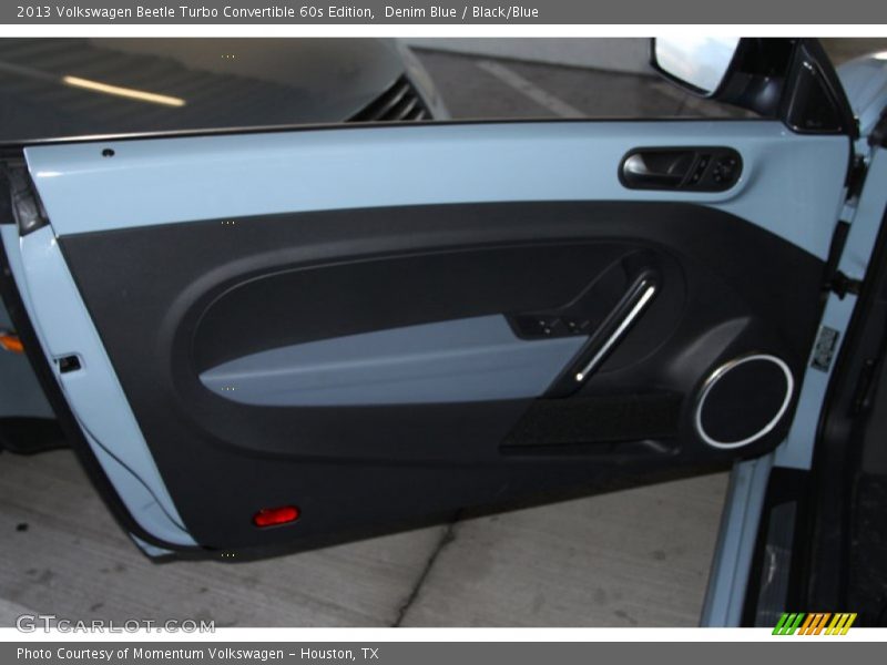 Door Panel of 2013 Beetle Turbo Convertible 60s Edition