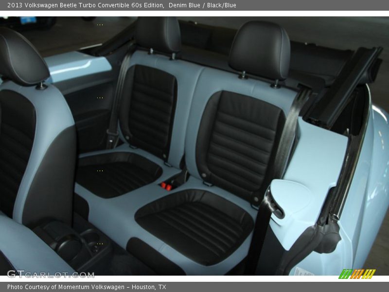 Rear Seat of 2013 Beetle Turbo Convertible 60s Edition