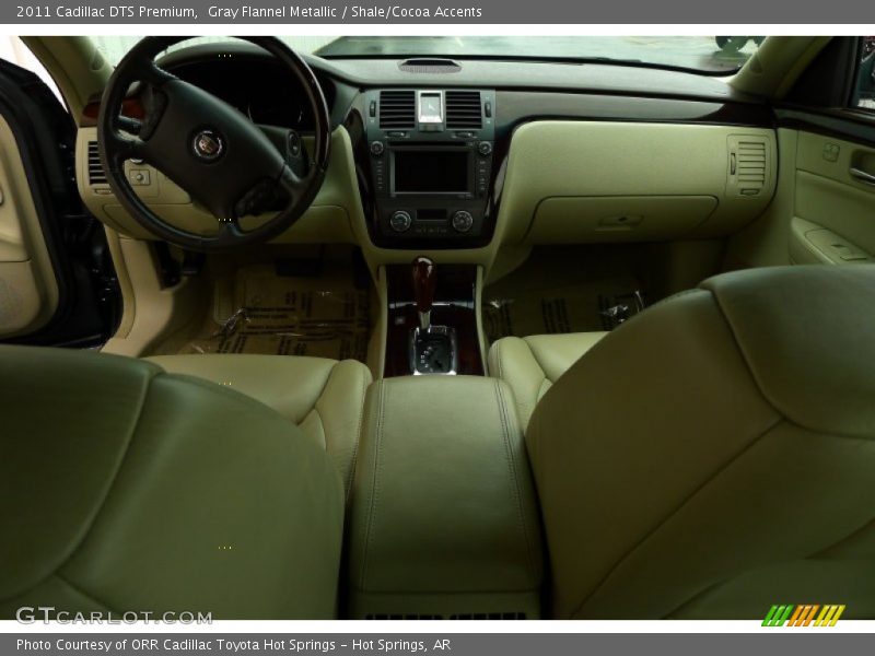 Gray Flannel Metallic / Shale/Cocoa Accents 2011 Cadillac DTS Premium