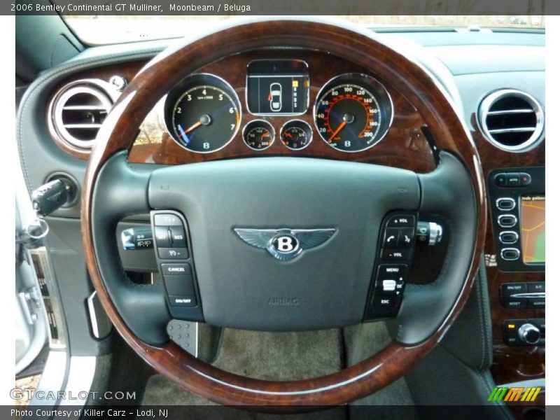  2006 Continental GT Mulliner Steering Wheel