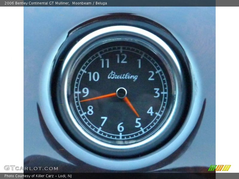 Breitling Clock - 2006 Bentley Continental GT Mulliner