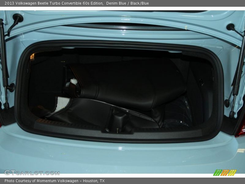 Denim Blue / Black/Blue 2013 Volkswagen Beetle Turbo Convertible 60s Edition