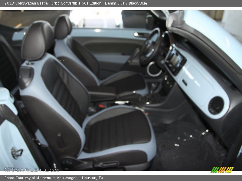 Denim Blue / Black/Blue 2013 Volkswagen Beetle Turbo Convertible 60s Edition