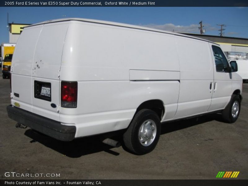 Oxford White / Medium Flint 2005 Ford E Series Van E350 Super Duty Commercial