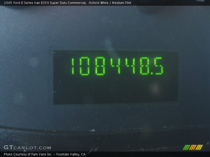 Oxford White / Medium Flint 2005 Ford E Series Van E350 Super Duty Commercial