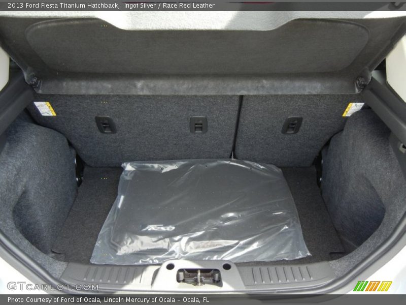  2013 Fiesta Titanium Hatchback Trunk