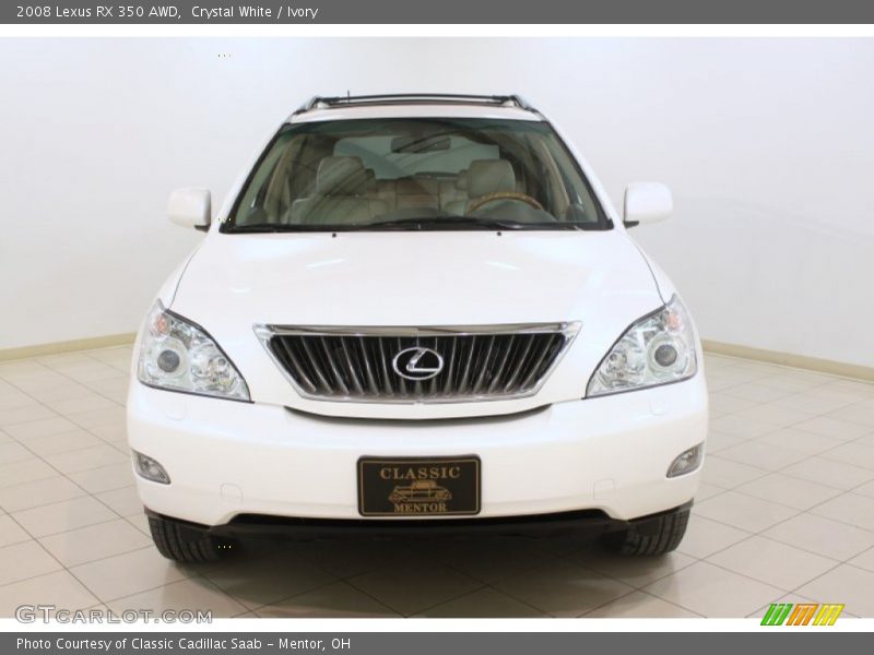 Crystal White / Ivory 2008 Lexus RX 350 AWD