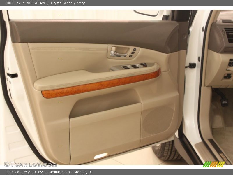 Crystal White / Ivory 2008 Lexus RX 350 AWD