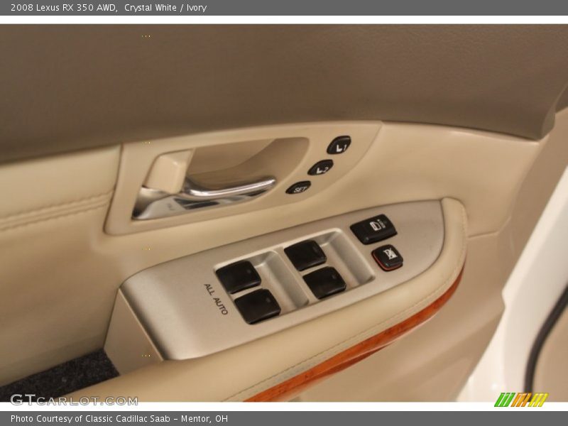 Crystal White / Ivory 2008 Lexus RX 350 AWD