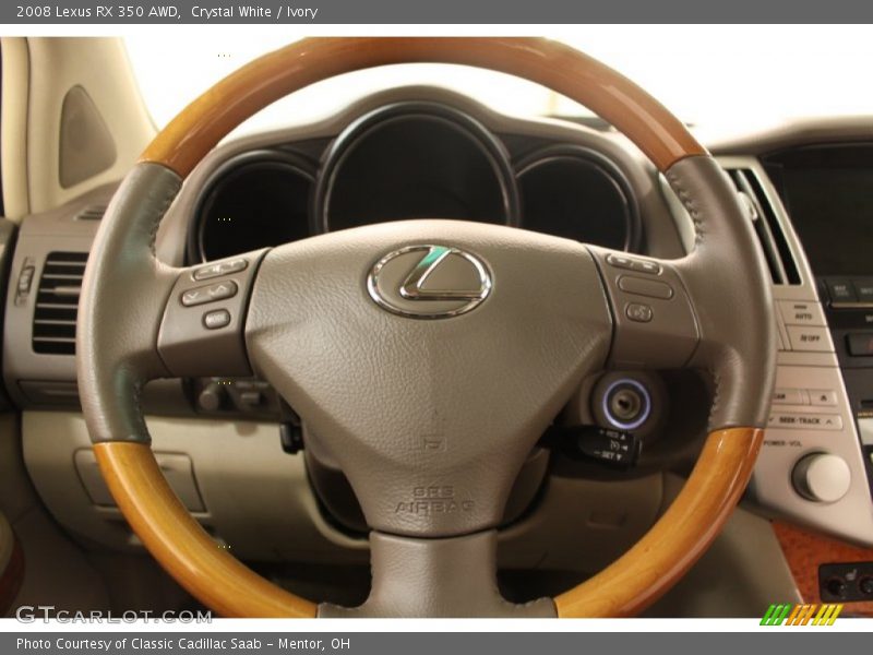 Crystal White / Ivory 2008 Lexus RX 350 AWD