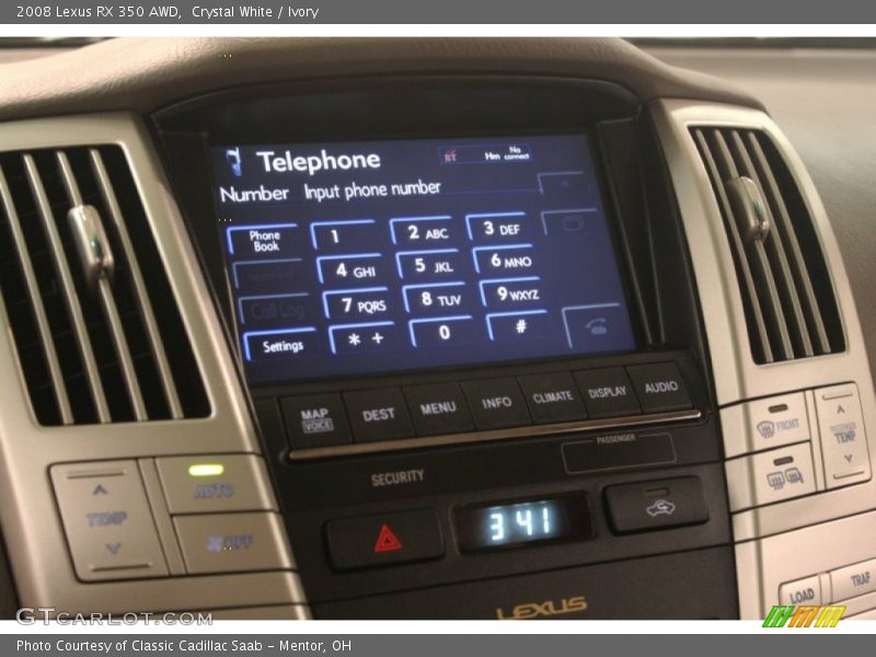 Crystal White / Ivory 2008 Lexus RX 350 AWD