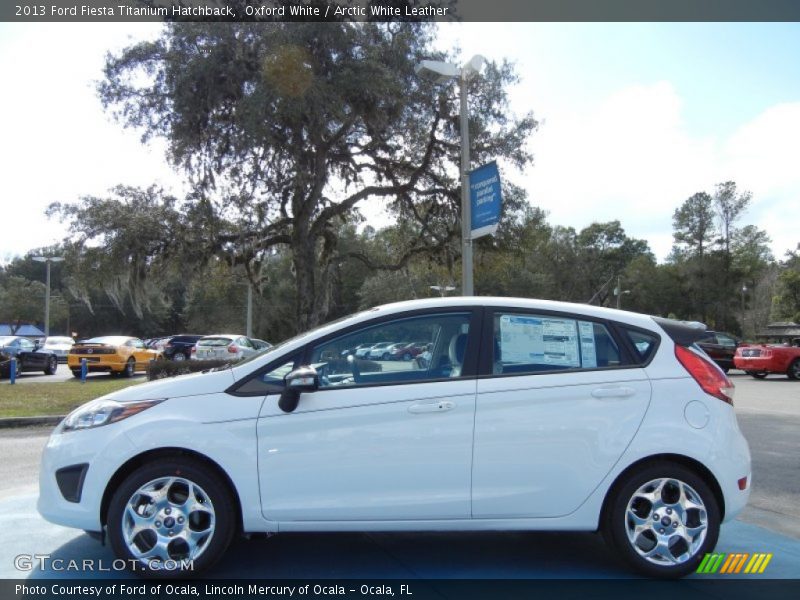  2013 Fiesta Titanium Hatchback Oxford White