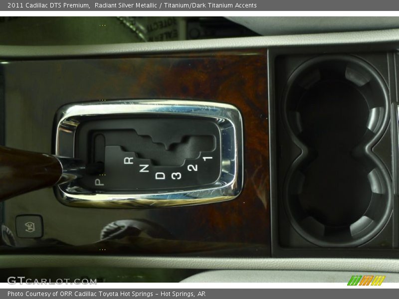 Radiant Silver Metallic / Titanium/Dark Titanium Accents 2011 Cadillac DTS Premium