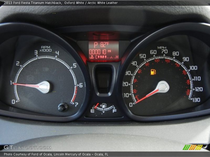  2013 Fiesta Titanium Hatchback Titanium Hatchback Gauges
