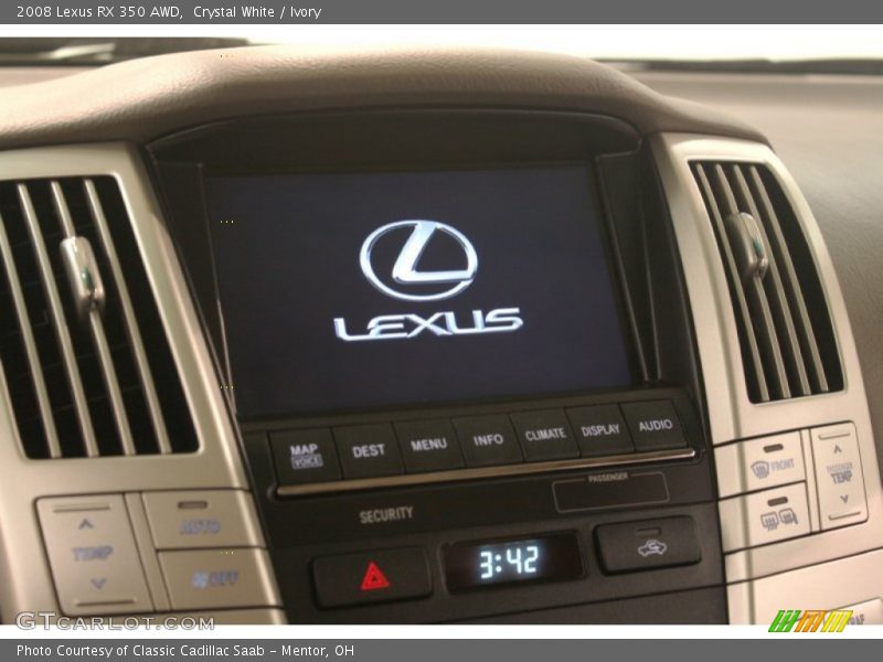 Crystal White / Ivory 2008 Lexus RX 350 AWD