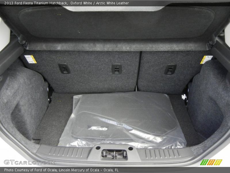  2013 Fiesta Titanium Hatchback Trunk