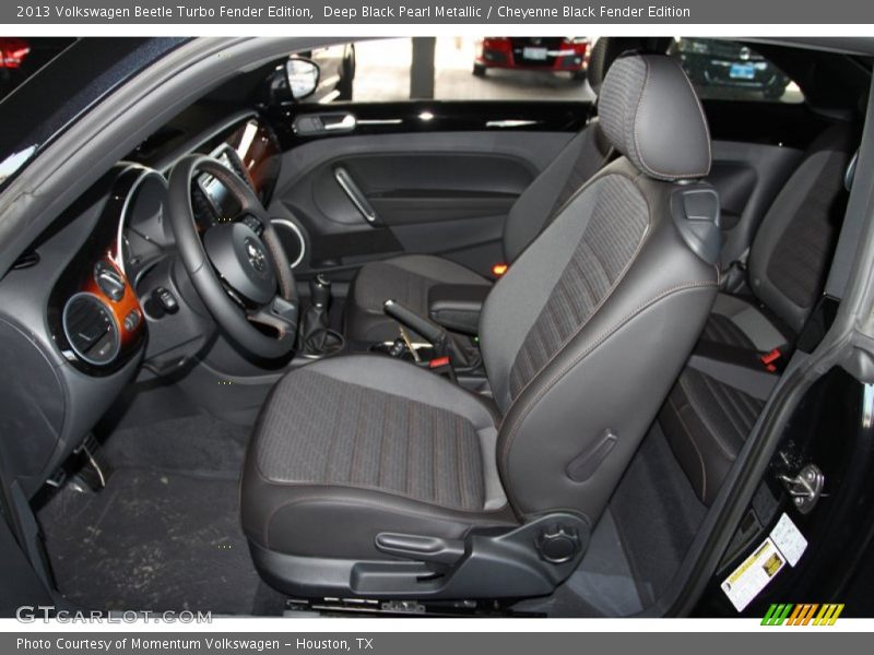 Front Seat of 2013 Beetle Turbo Fender Edition