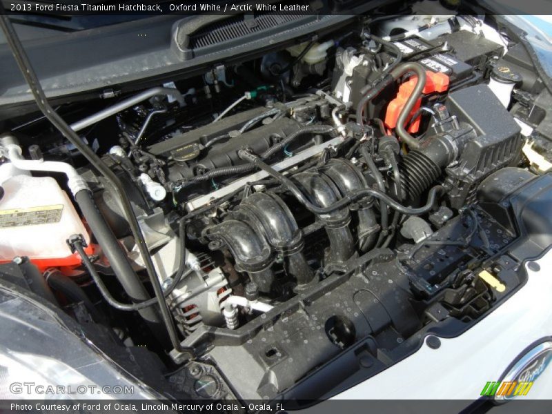  2013 Fiesta Titanium Hatchback Engine - 1.6 Liter DOHC 16-Valve Ti-VCT Duratec 4 Cylinder