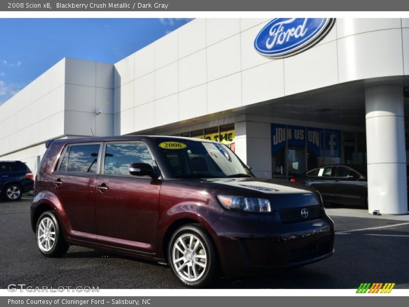 Blackberry Crush Metallic / Dark Gray 2008 Scion xB