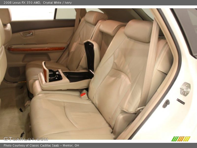 Rear Seat of 2008 RX 350 AWD