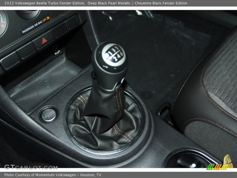  2013 Beetle Turbo Fender Edition 6 Speed Manual Shifter