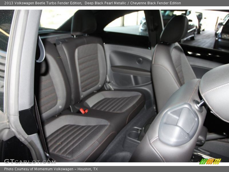 Rear Seat of 2013 Beetle Turbo Fender Edition