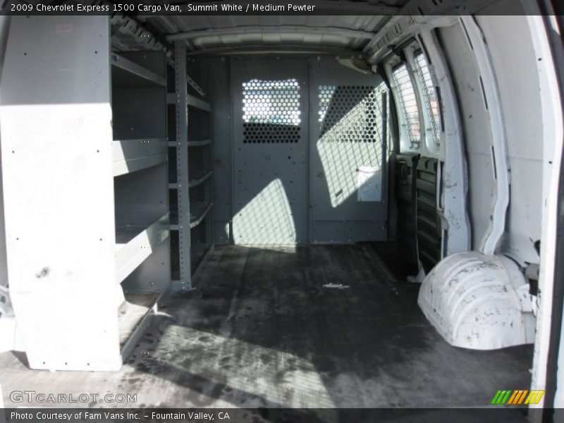 Summit White / Medium Pewter 2009 Chevrolet Express 1500 Cargo Van