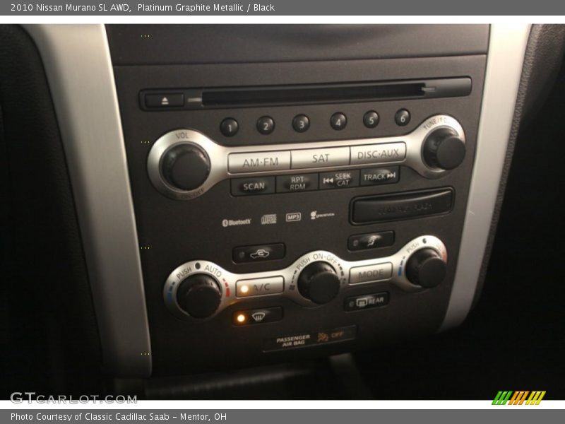 Platinum Graphite Metallic / Black 2010 Nissan Murano SL AWD