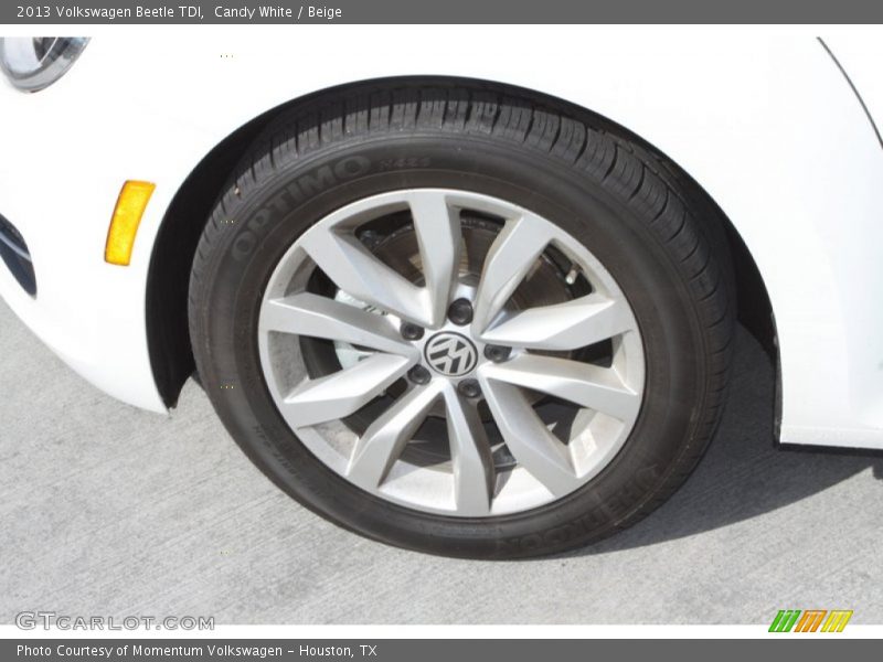Candy White / Beige 2013 Volkswagen Beetle TDI