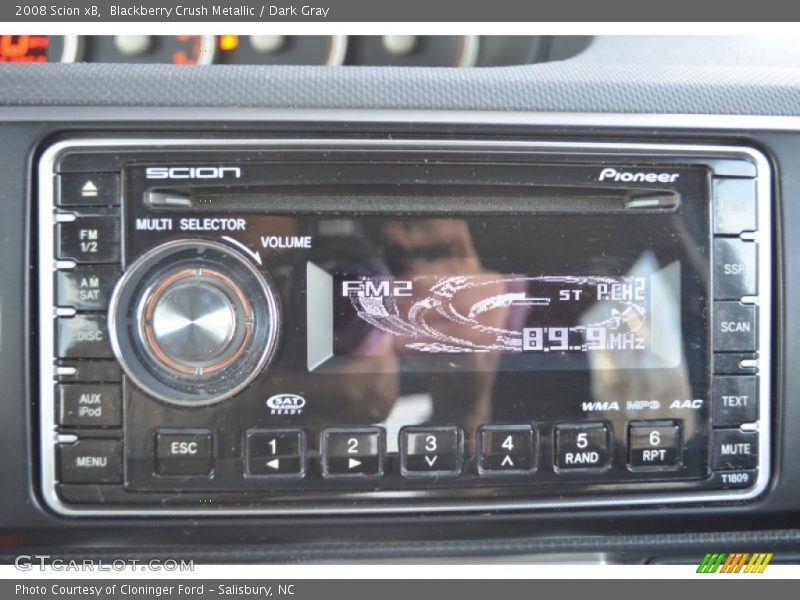 Audio System of 2008 xB 