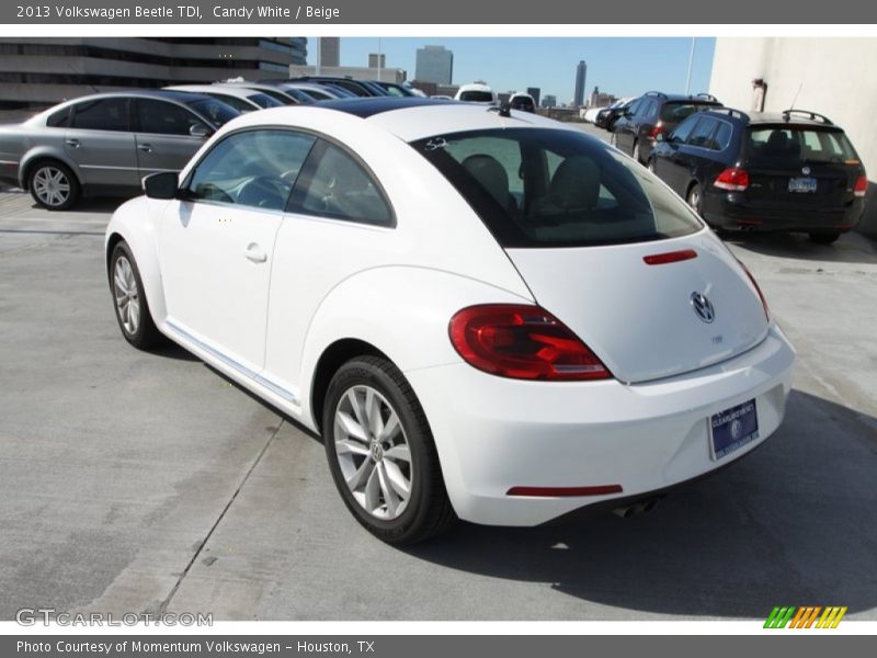 Candy White / Beige 2013 Volkswagen Beetle TDI