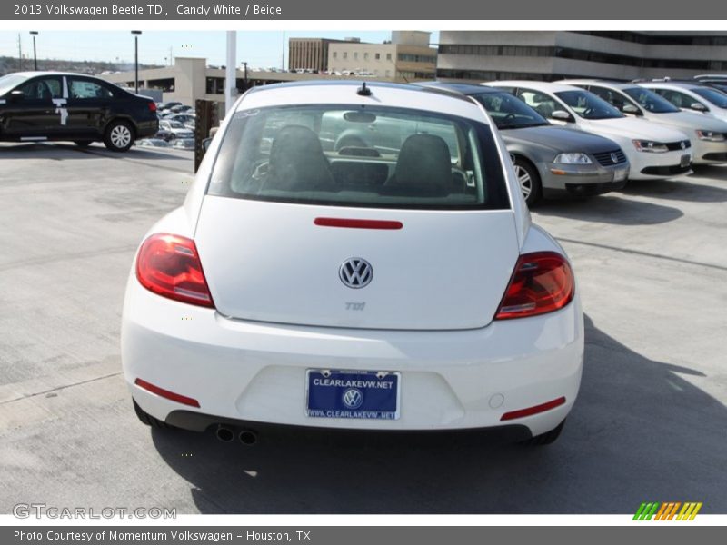 Candy White / Beige 2013 Volkswagen Beetle TDI