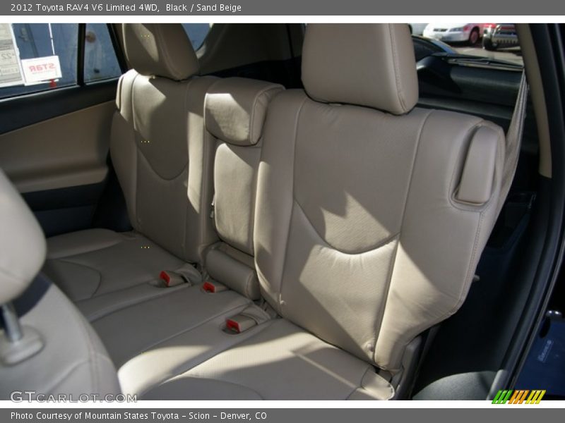 Black / Sand Beige 2012 Toyota RAV4 V6 Limited 4WD