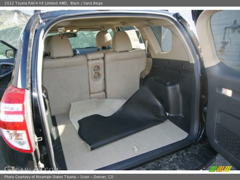 Black / Sand Beige 2012 Toyota RAV4 V6 Limited 4WD