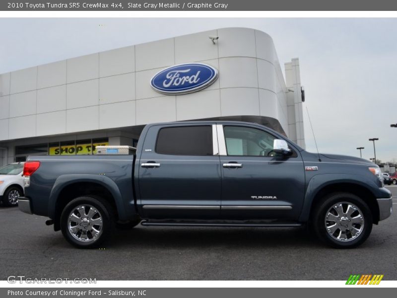 Slate Gray Metallic / Graphite Gray 2010 Toyota Tundra SR5 CrewMax 4x4